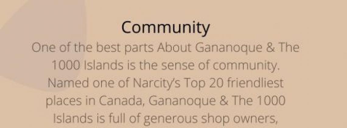 Top 10 Things about Gananoque & The 1000 Islands 