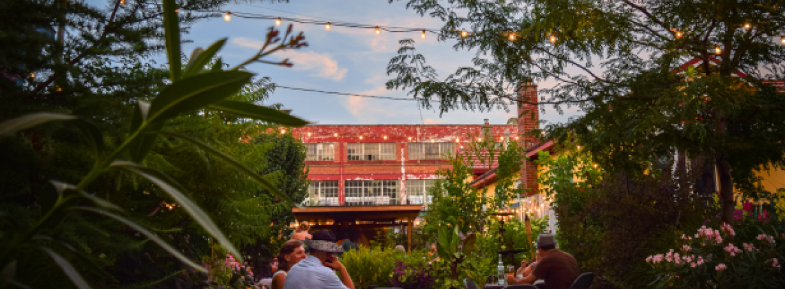 The Purple House Cafe Patio